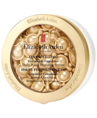 60-Piece Advanced Gold Ceramide Daily Youth Restoring Serum Capsules