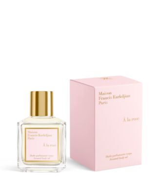Maison Francis Kurkdjian À la rose Scented Body Oil, 2.4 oz. - Macy's