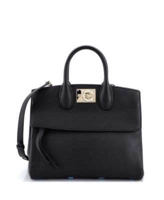 Medium Studio Satchel Leather