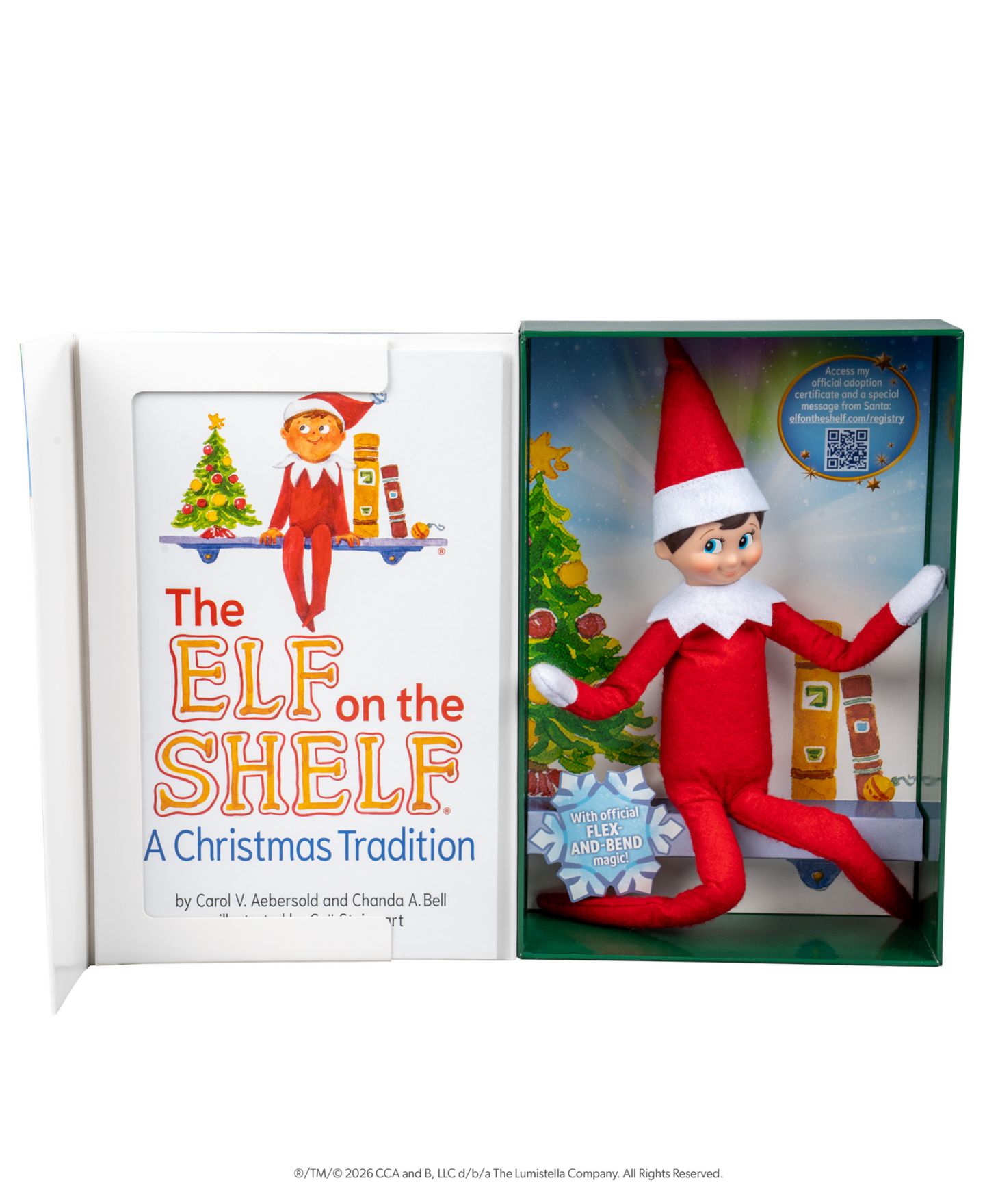 Детские фигурки Elf on the Shelf Scout Elf™ Poseable 4-Piece Set, Ages 3+ — фото 3