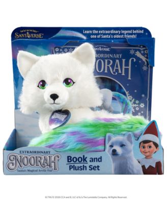 Noorah Magical Arctic Fox 12" Plush and Storybook, 2-Piece Set