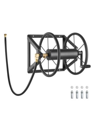 Wall Mounted Garden Hose Ree Manual Hose Winder Brass Fitting