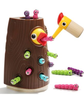 Magnetic Bird Feeding Game Toys For Kids Fine Motor Skills Toy Preschool Learning Activities Toy For Toddler