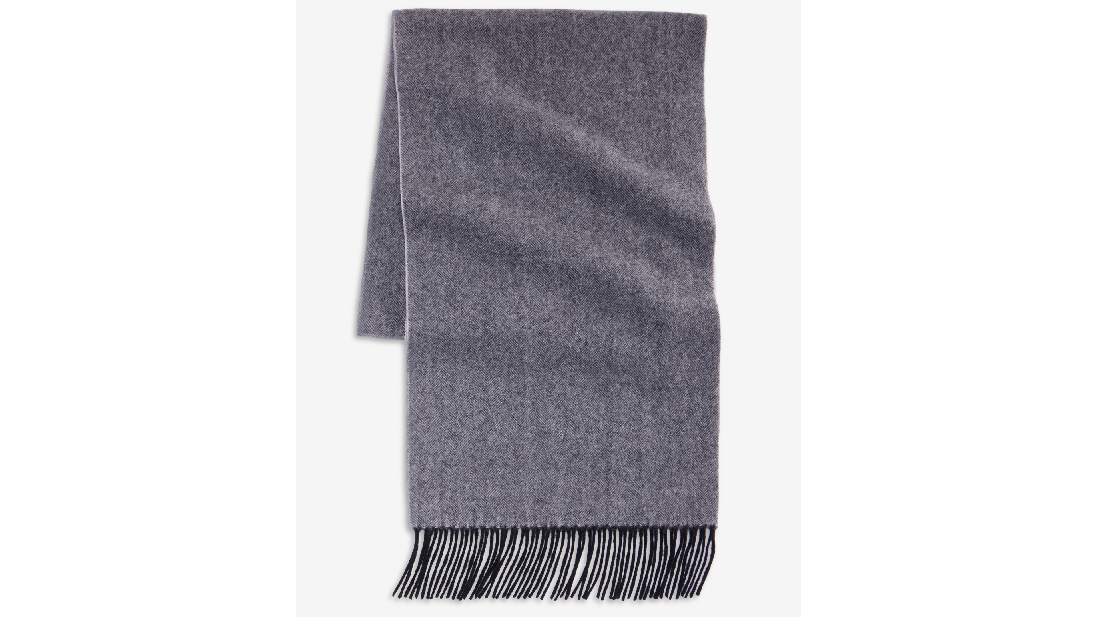 Club Room Men's Cashmere Herringbone Scarf, Macy's Exclusive