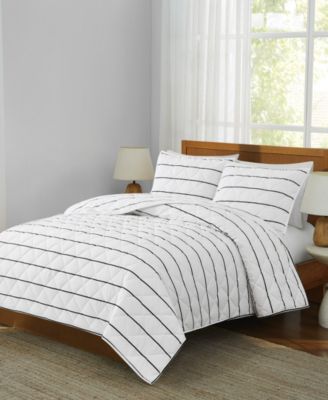 Hayward Stripe 3-Piece Quilt Set, King