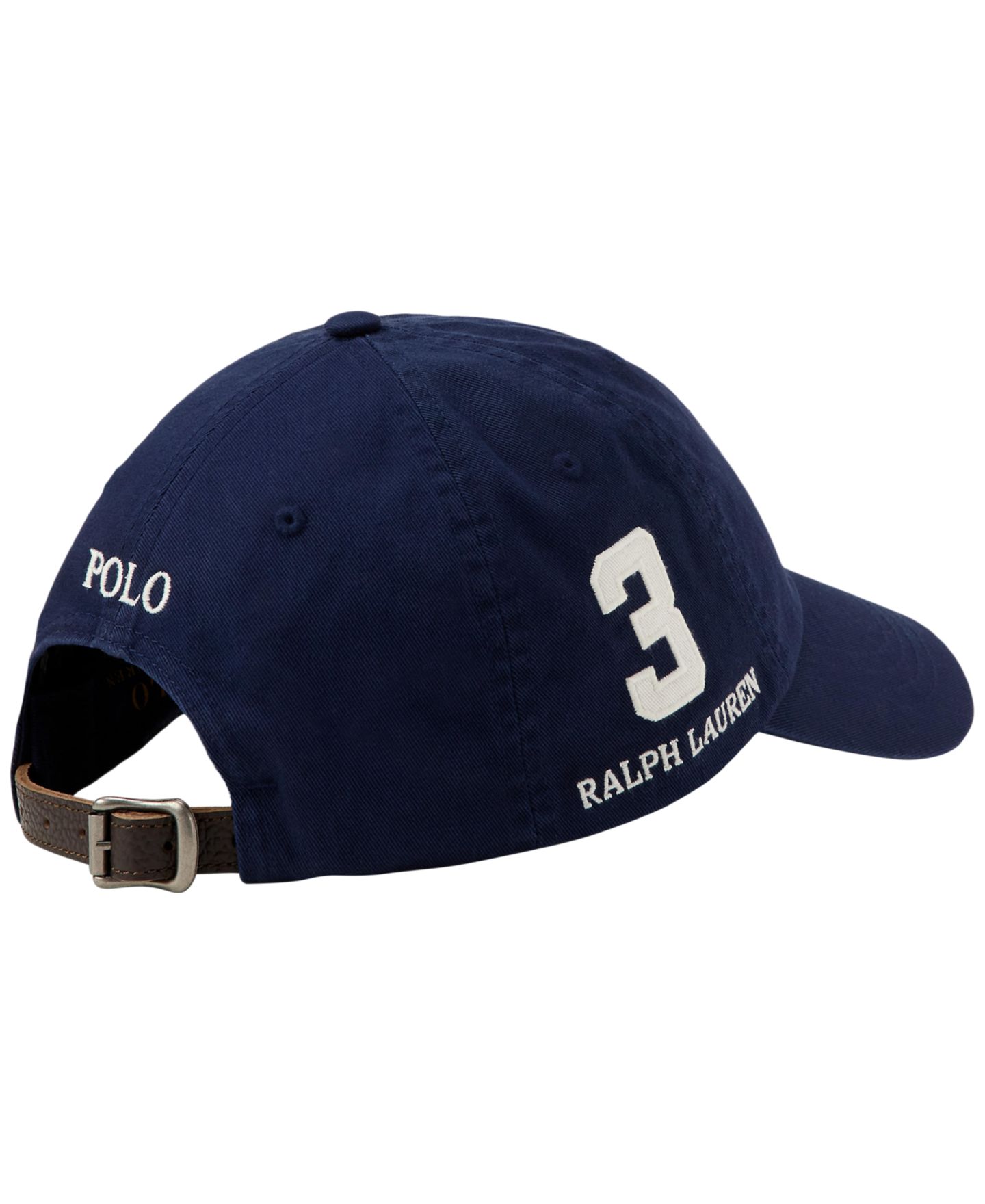 Мужская кепка Polo Ralph Lauren Big Pony Embroidered, цвет: Тёмно-синий — фото 2
