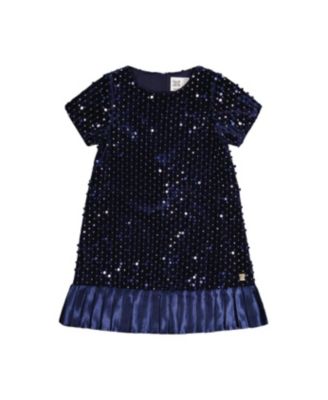 Girls (6-14) Short Sleeve A-Line Dress