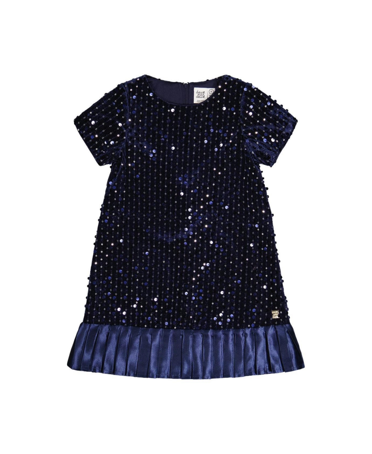 Deux par Girls (6-14) Short Sleeve A-Line Dress
