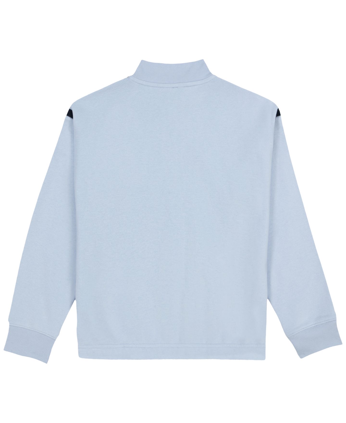 Толстовка Tommy Hilfiger Fleece Quarter-Zip для девочек, цвет: Синий — фото 2