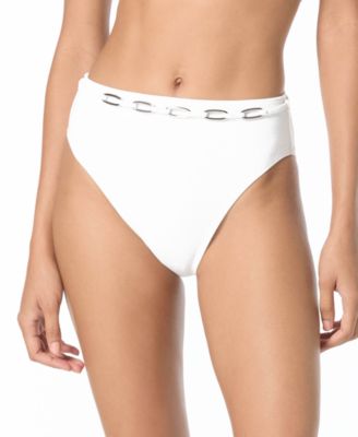 Women's Oval Link Full Coverage Swim Bottoms