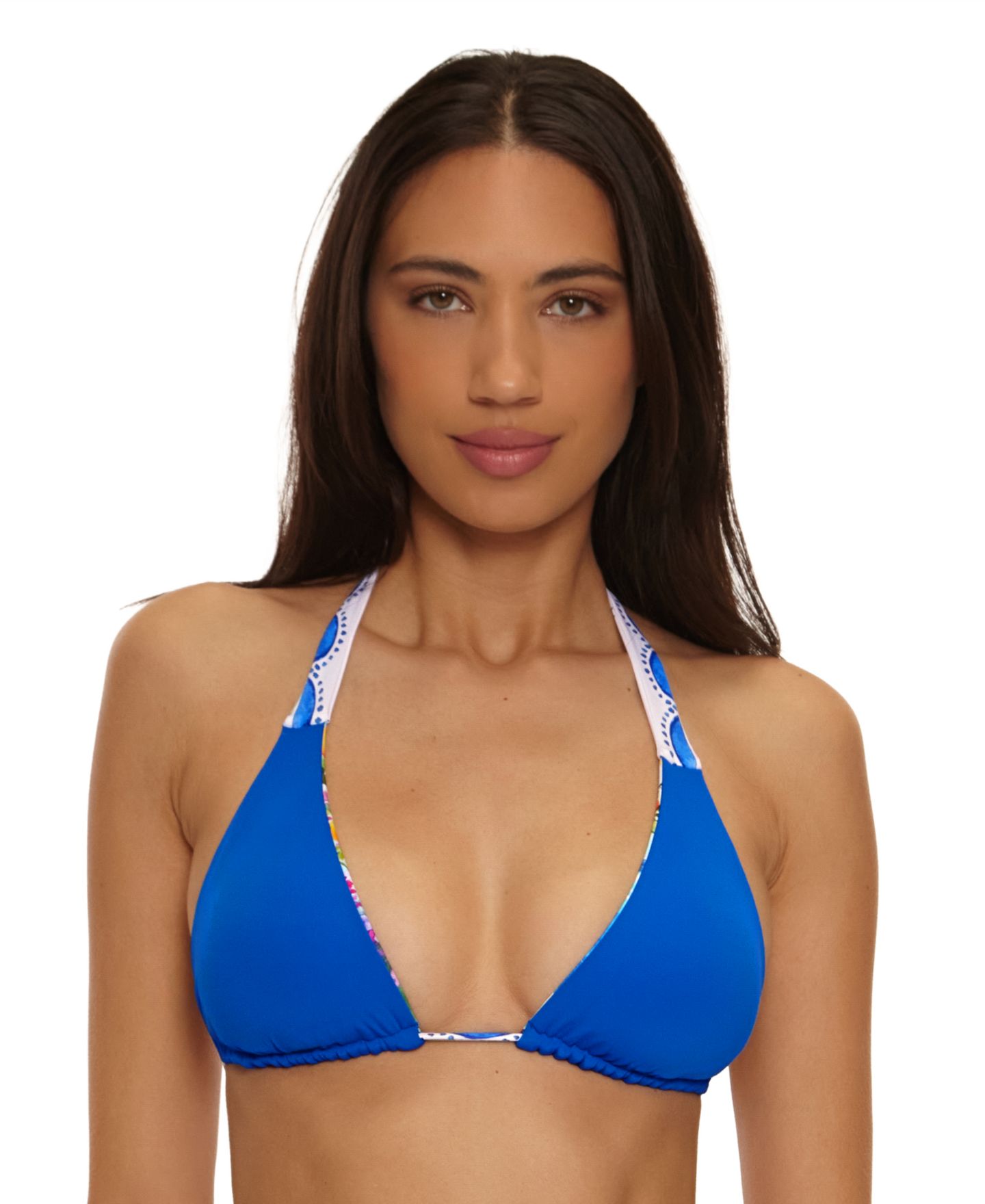 Верх бикини Reversible, треугольные чашки — Becca, цвет: Разноцветный — фото 11