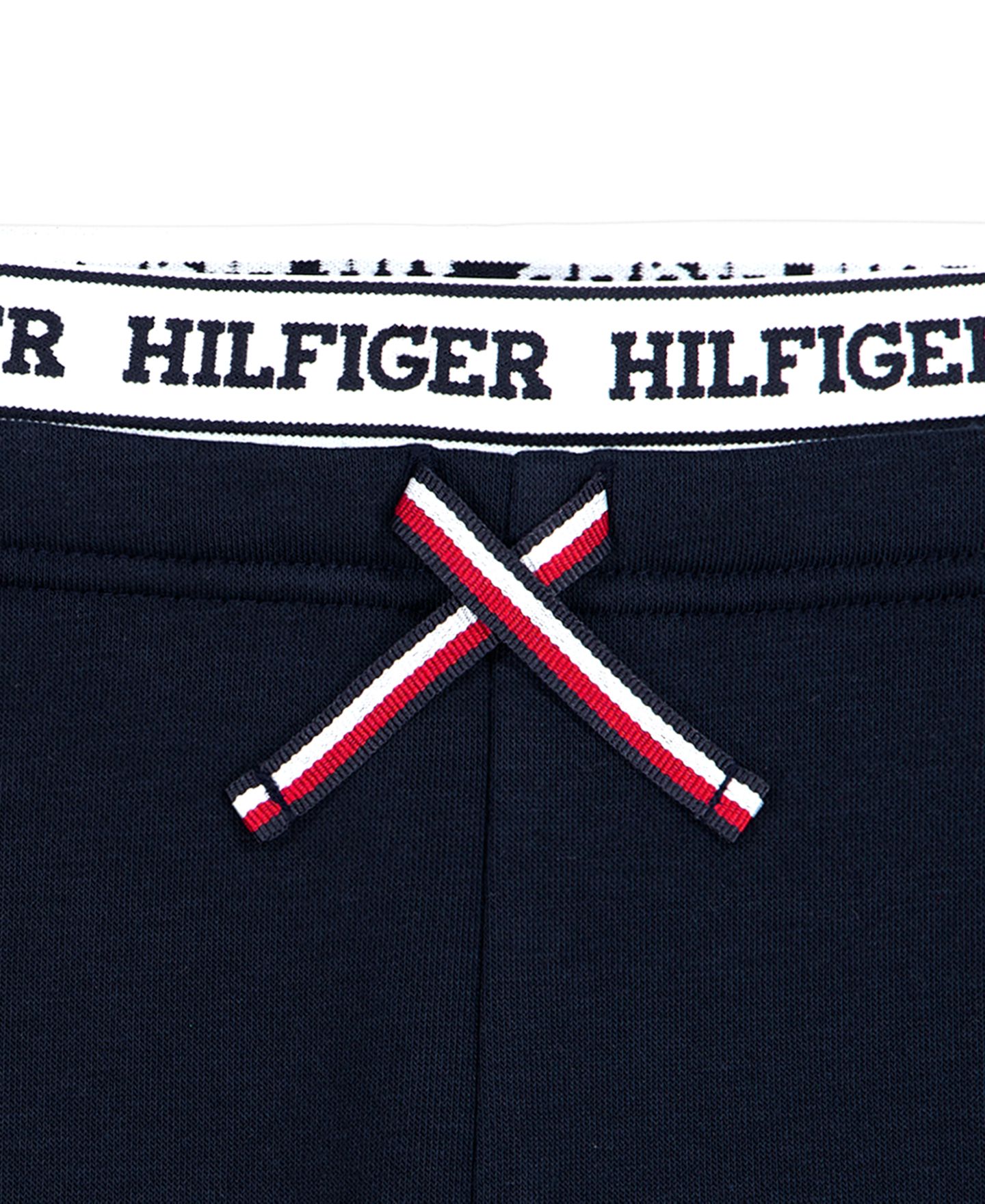 Детский комплект Tommy Hilfiger для мальчиков 2T-5T: свитшот с длинным рукавом и джоггеры, цвет: Красный / Тёмно-синий — фото 5