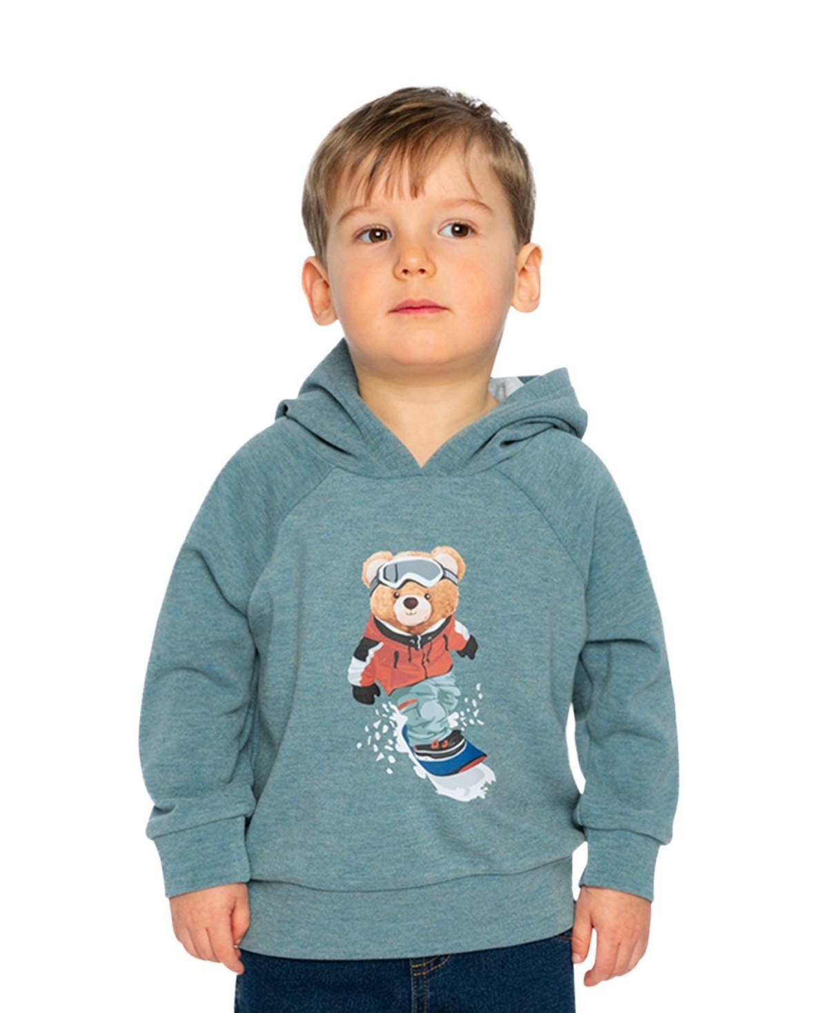 Deux par Boy's (2T-5T) Hoodie with Screenprint