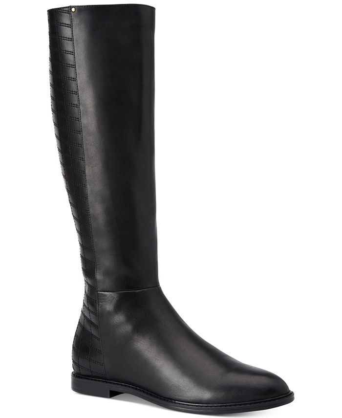 Calvin klein riding boots new arrivals