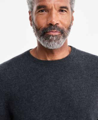 Men's Crewneck 100% Cashmere Sweater