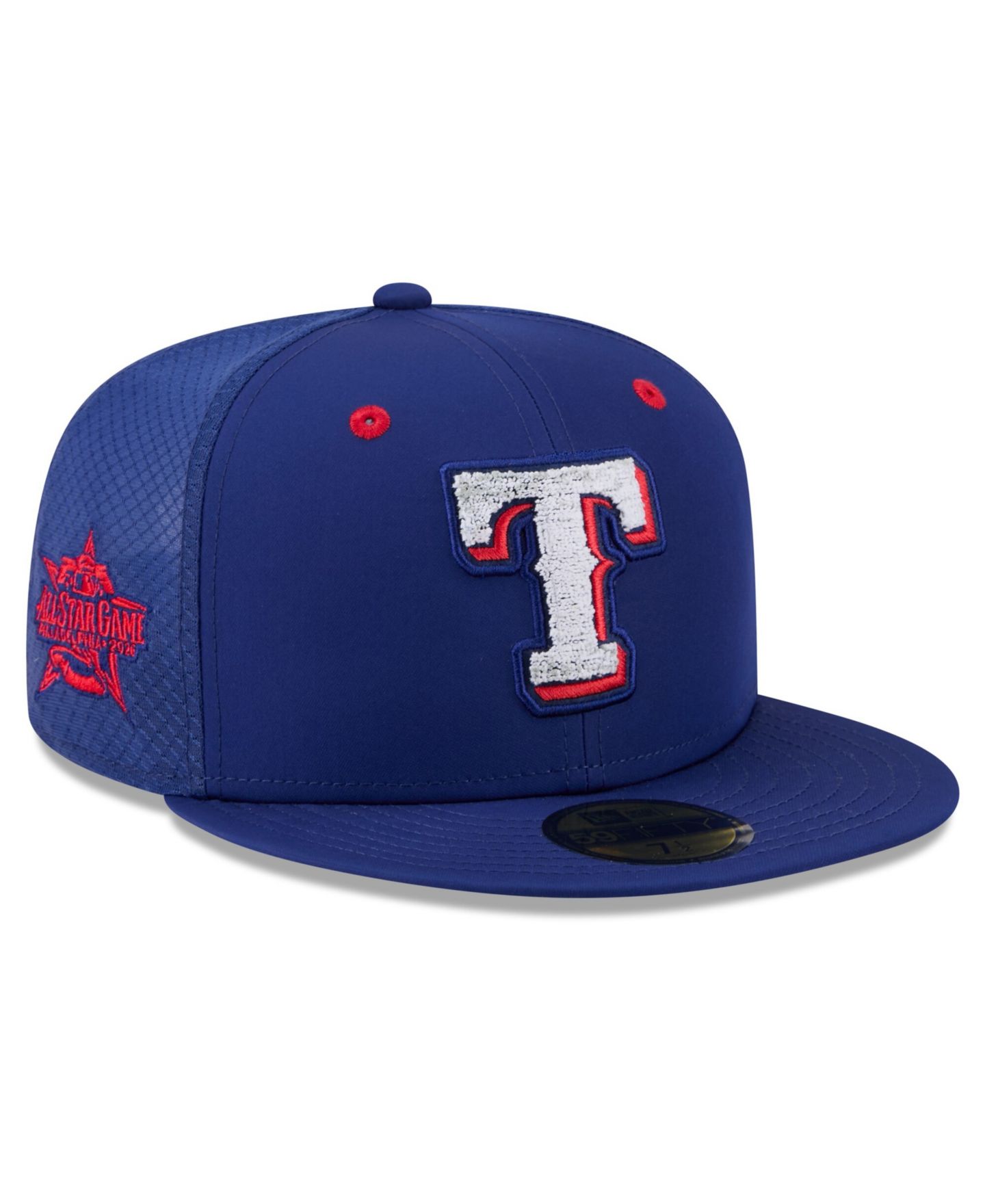 Мужская кепка New Era Royal Texas Rangers 2026 MLB All-Star Game Workout 59FIFTY Hat — фото 1