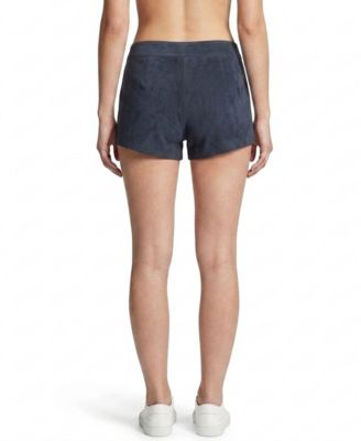 Women's Midnight Drift High-Rise Suede Shorts thumbnail 3