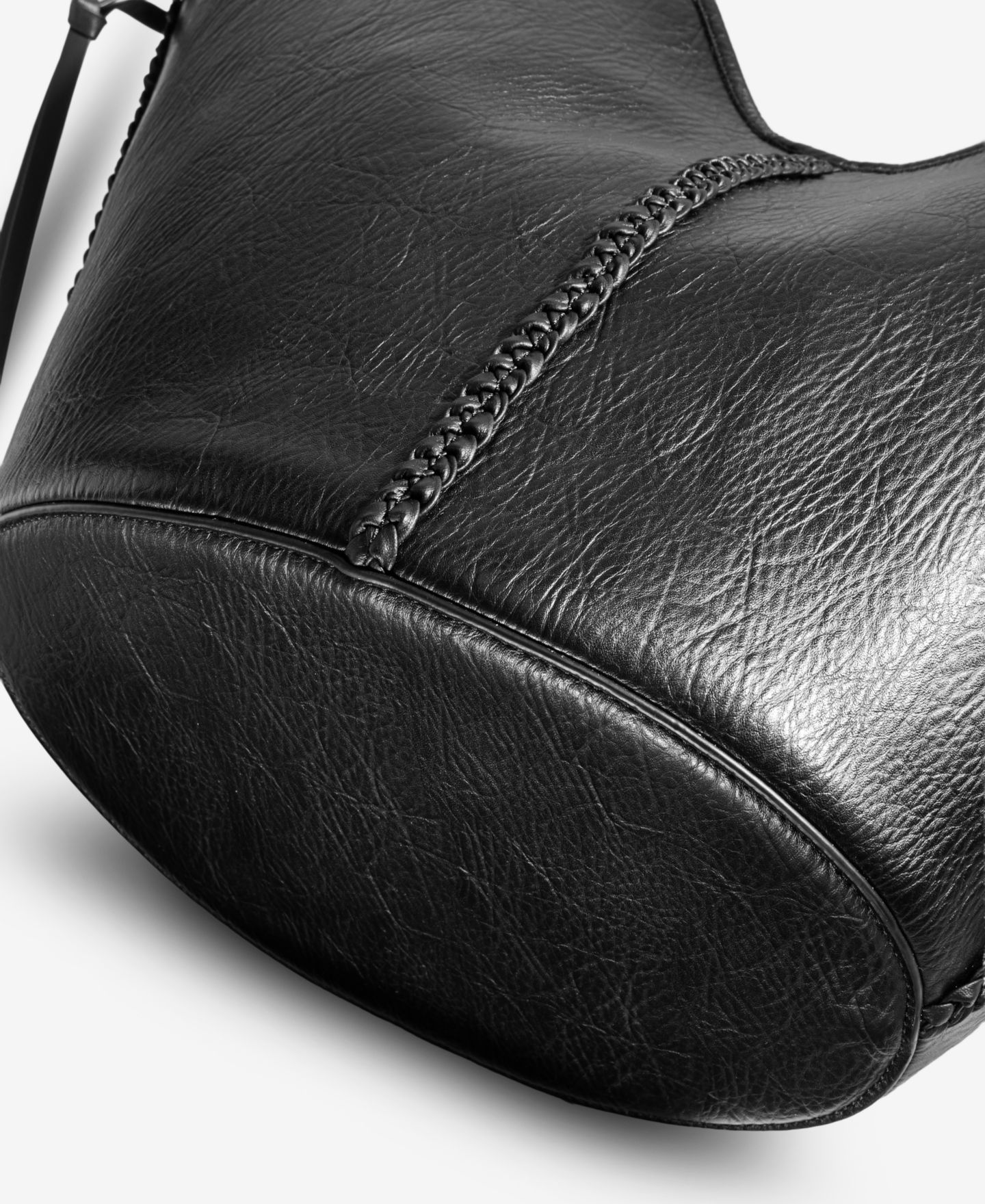 Женская сумка Style & Co Braided-Edge V-Shaped Tote, цвет: Чёрный — фото 6