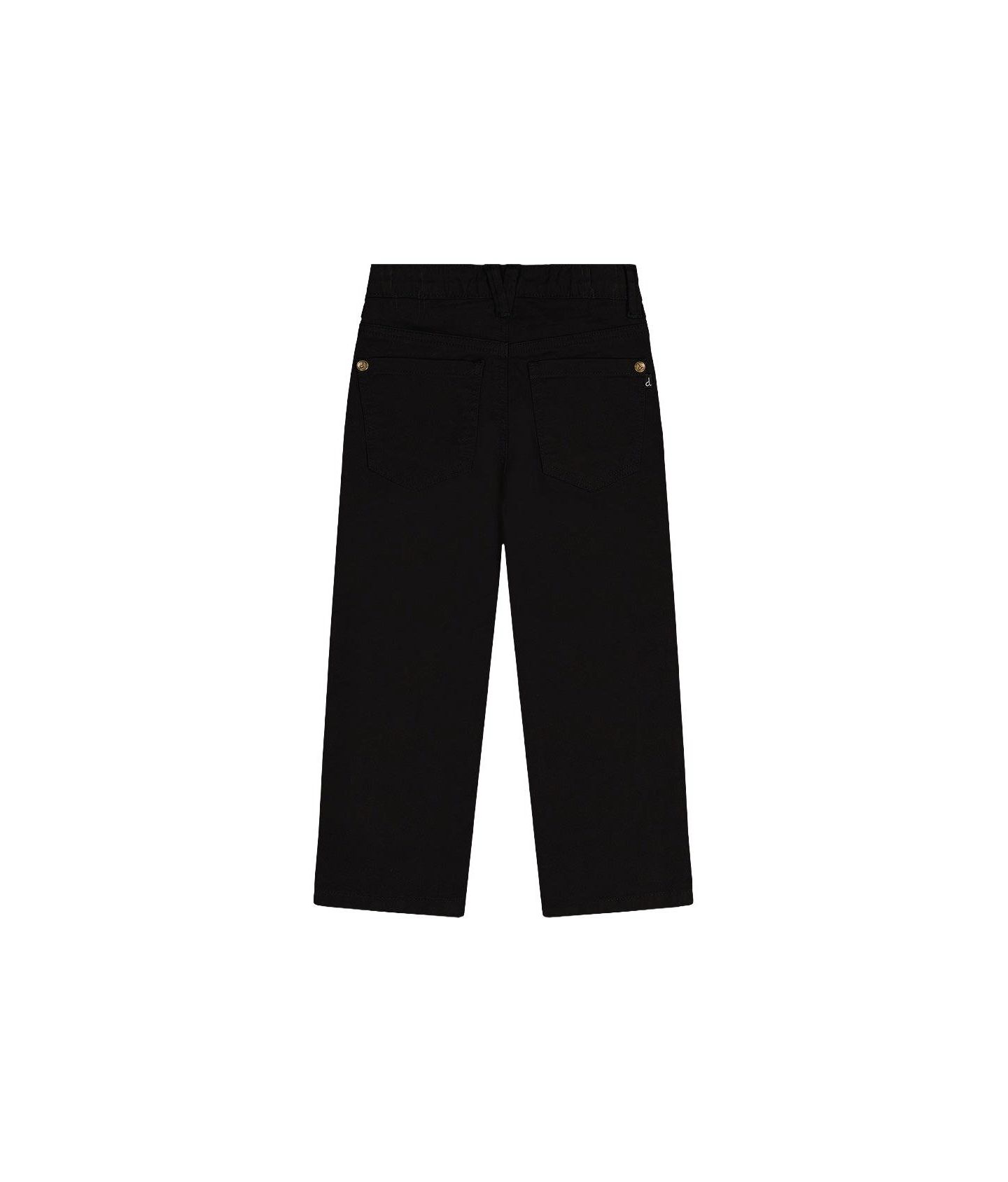 Брюки Deux par Deux Stretch Denim Pants для мальчиков-малышей, цвет: Чёрный — фото 7