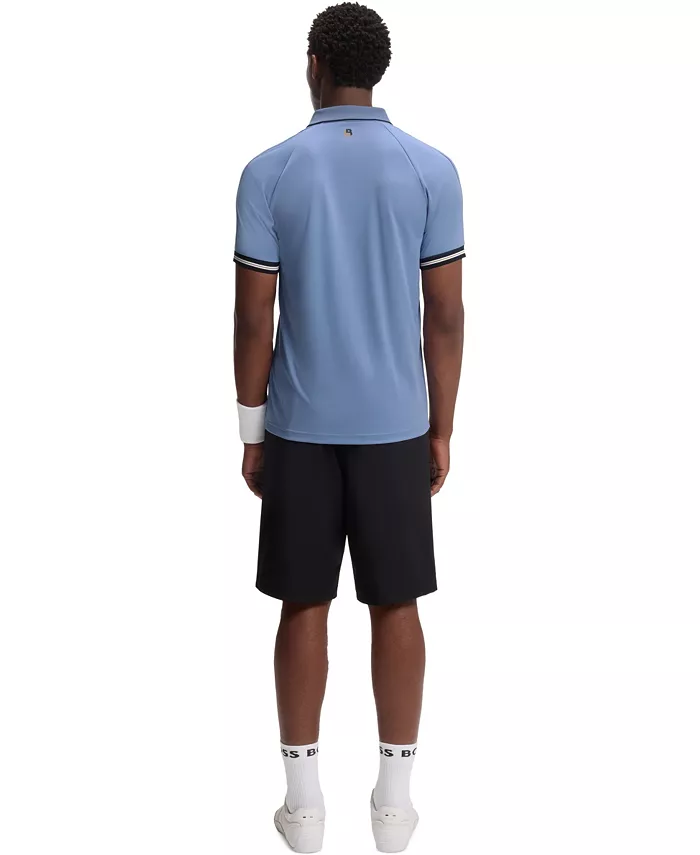 Men's Moisture Management Slim-Fit Polo Shirt - thumbnail 3