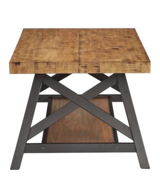 Pisits Coffee Table with Shelf