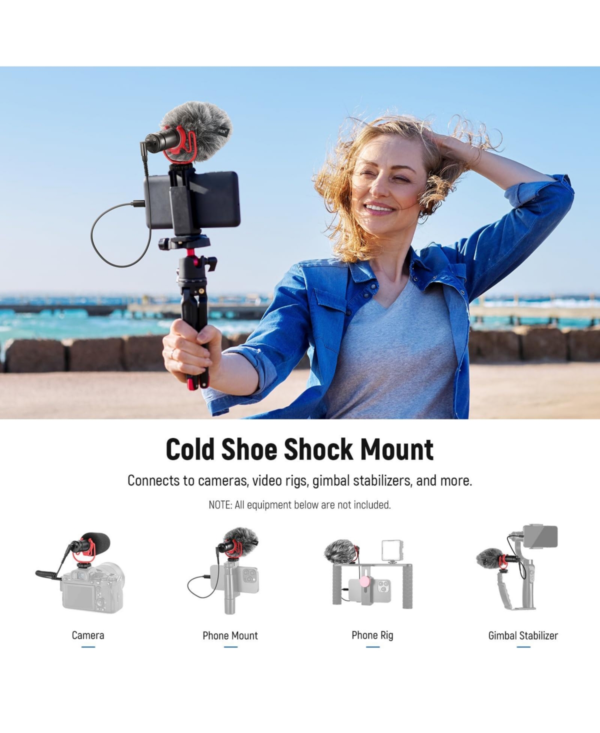 Neewer VM11 Microphone for select iPhone and Android mobile devices