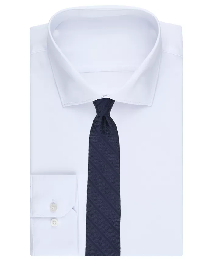 Men's Hougton Stripe Classic Tie - thumbnail 3