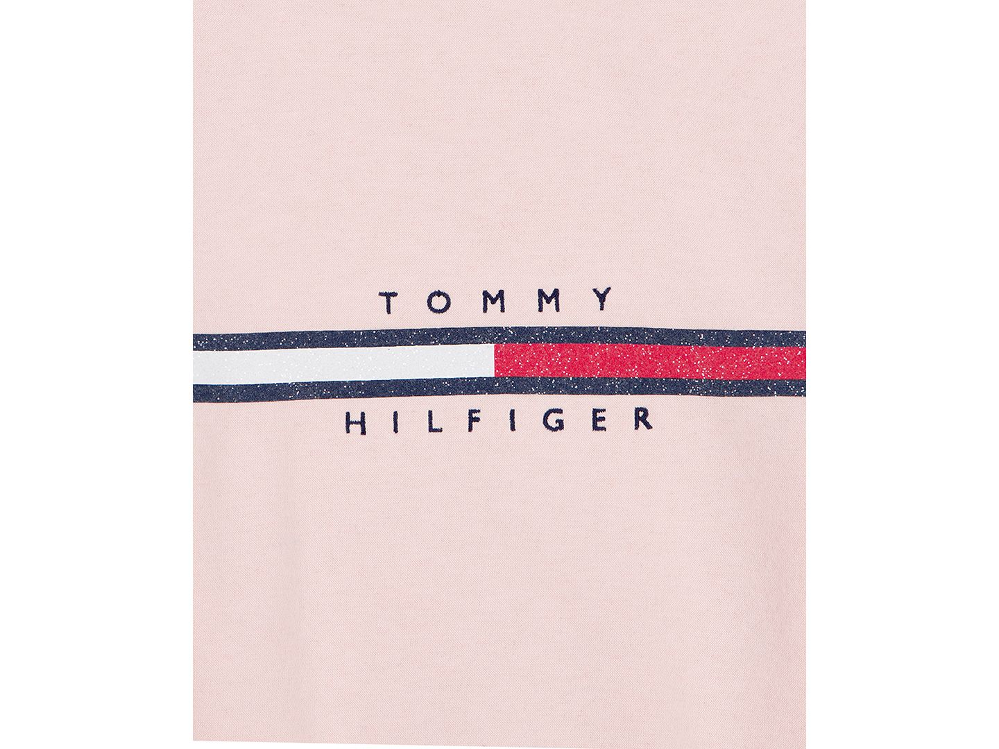 Детский комплект Tommy Hilfiger: свитшот и брюки с длинным рукавом, 2T-6X, цвет: Розовый — фото 5