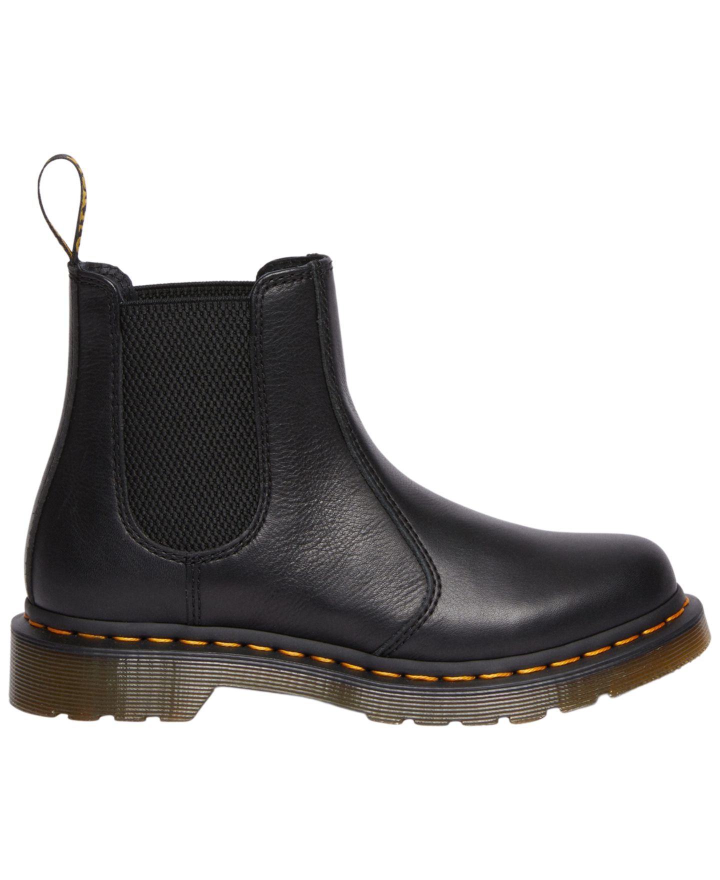 Женские ботинки Dr. Martens 2976 Virginia Leather Chelsea Pull-On Booties, цвет: Чёрный — фото 2