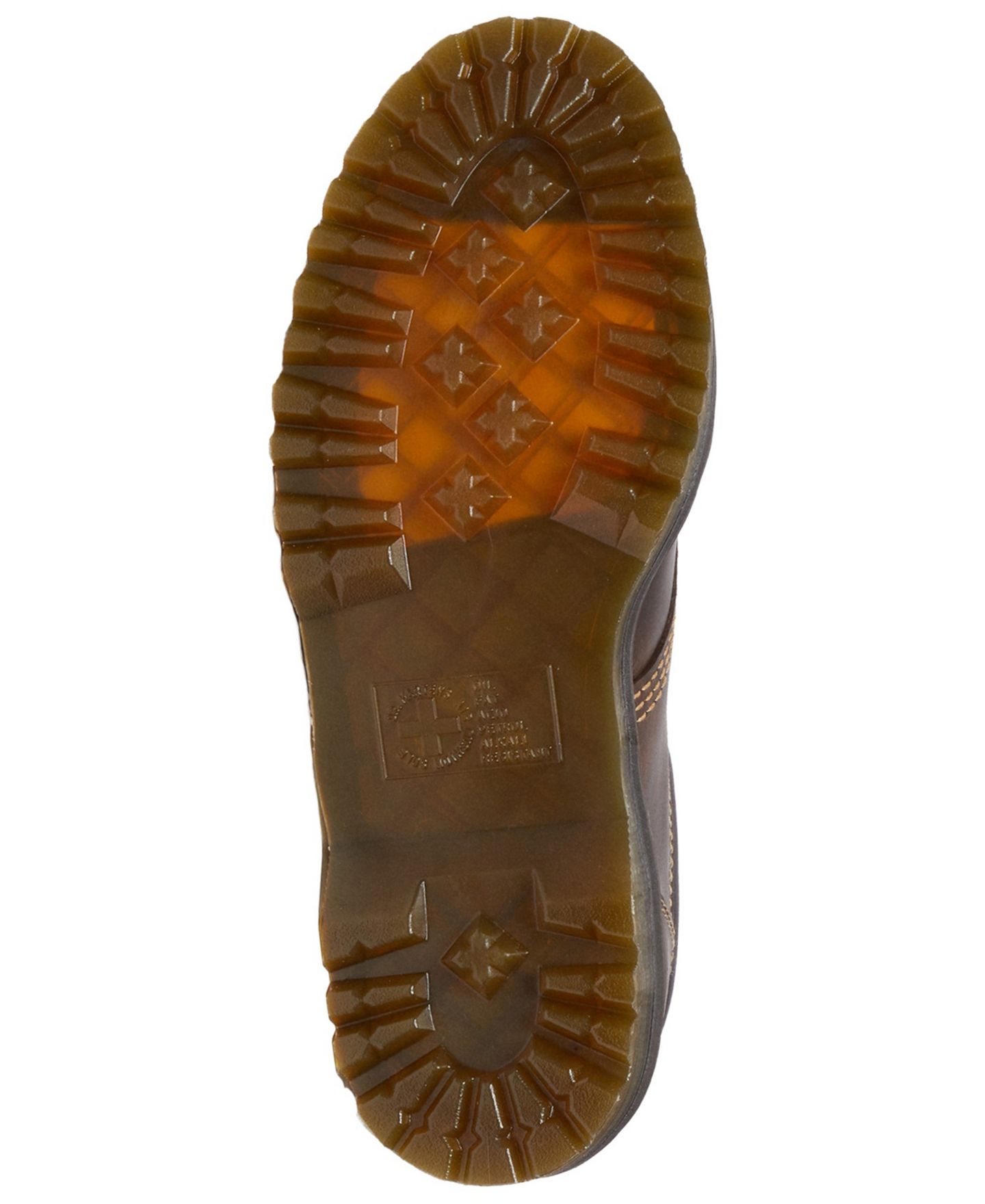 Женские кроссовки Dr. Martens 8053 Quad Arc Leather Lace-Up Casual, цвет: Тёмный коричневый — фото 4