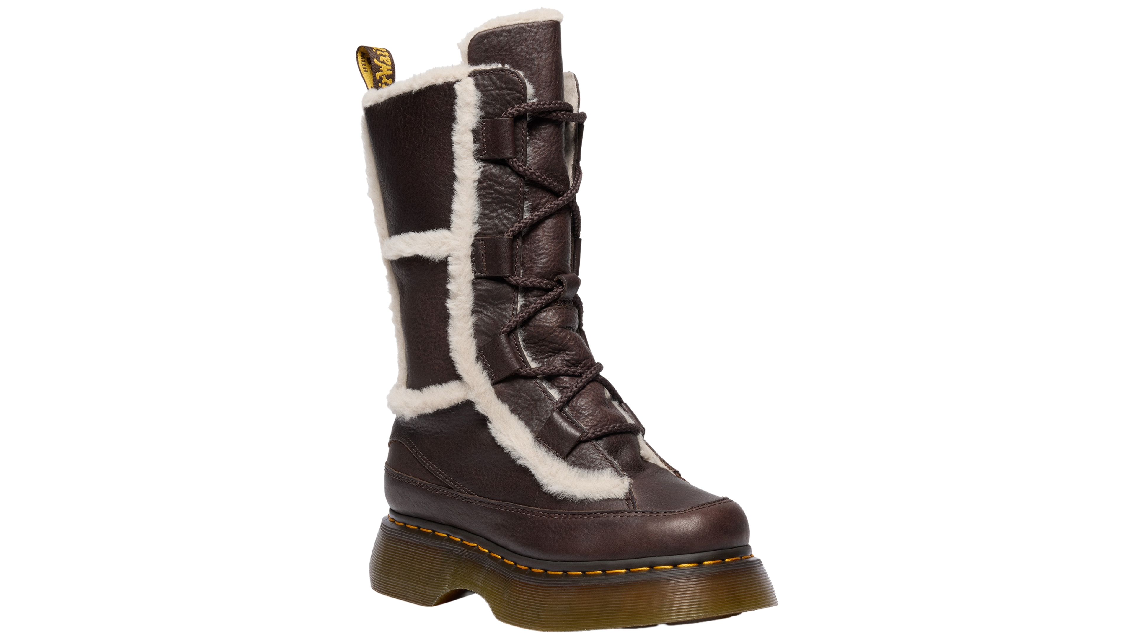 Dr. Martens Women's Buzz Lace Grizzly Lace-Up Boots