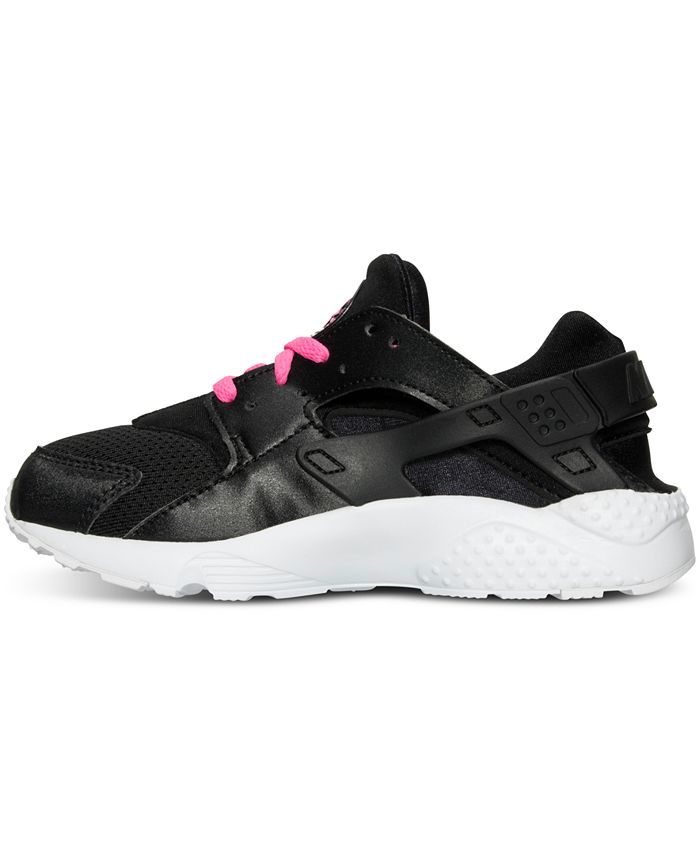 Nike Little Girls' Huarache Run Running Sneakers from Finish Line Macy's