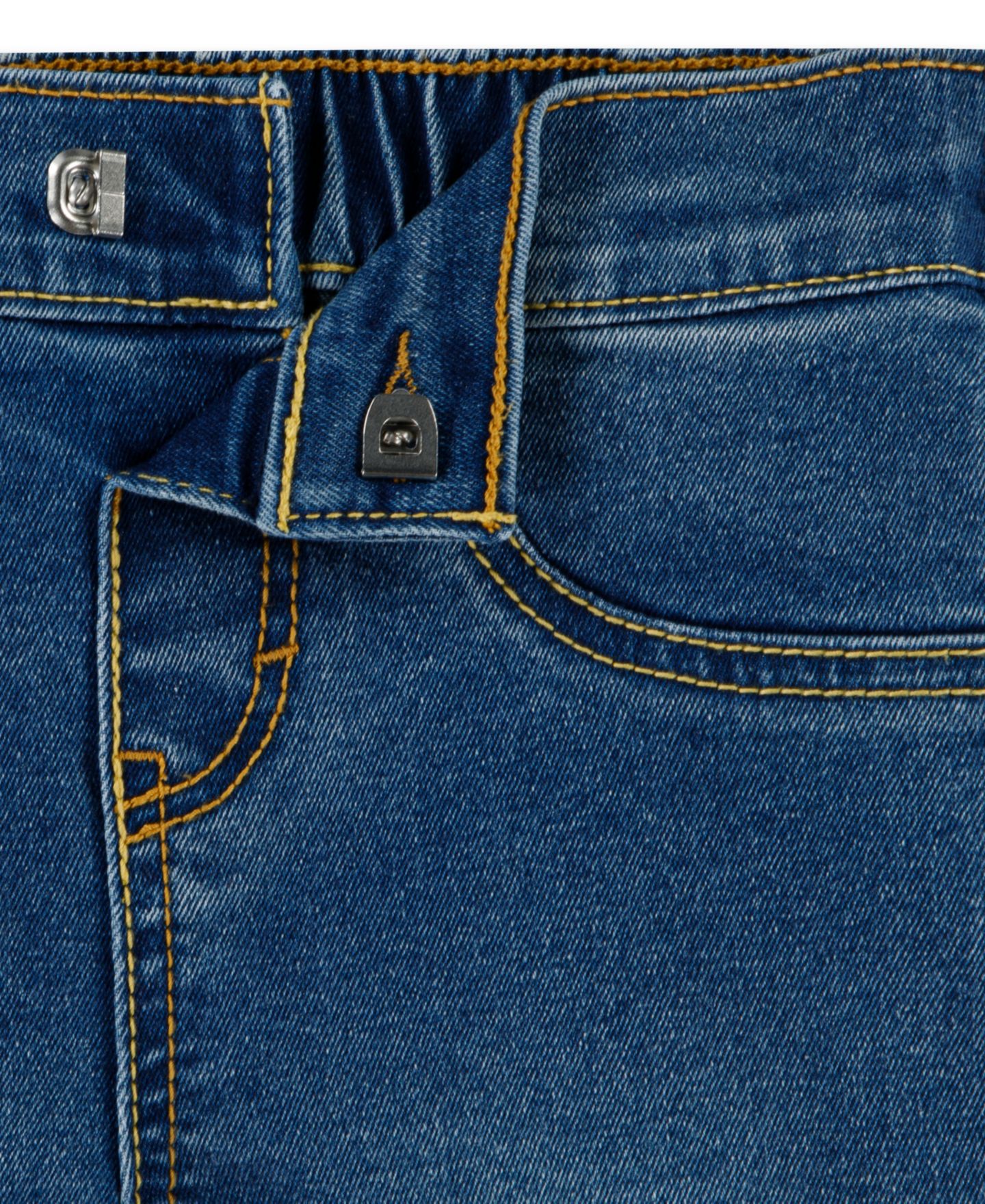 Детский комплект Levi's для мальчиков 2T-4T: топ с медведем и джинсовые брюки, цвет: Levi's Egret — фото 4