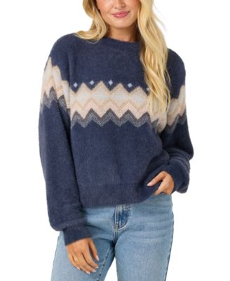 Women's Kieren Ribbed Knit Crewneck Cardigan