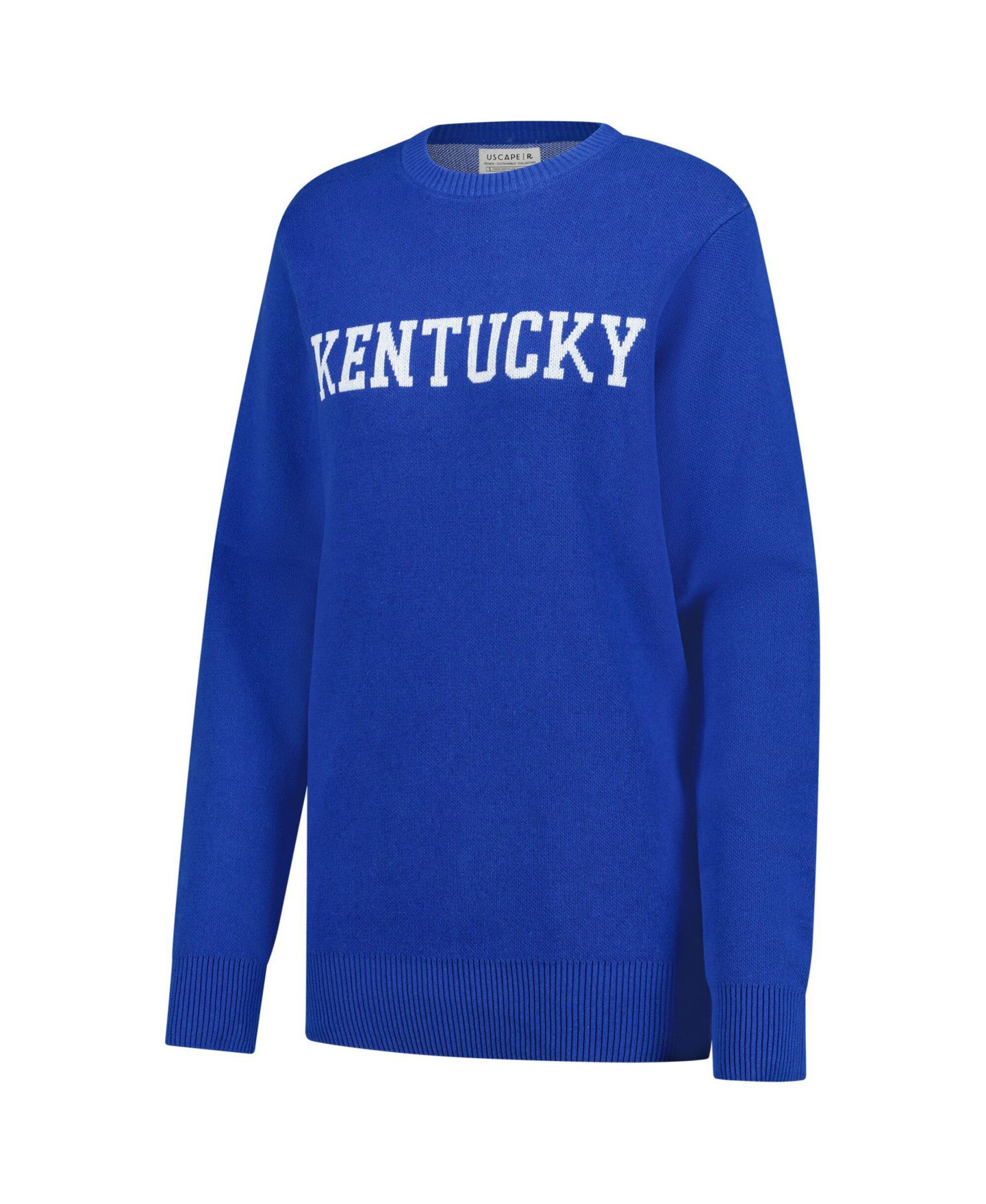 Мужской свитер Uscape Apparel and Royal Kentucky Wildcats Renew Knit Vintage — фото 2