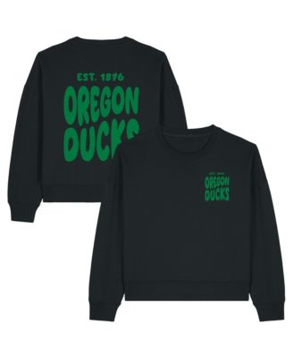 Women's Black Oregon Ducks Cloud Sweatshirt
