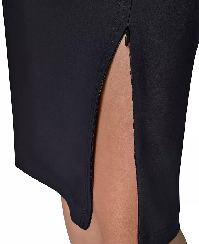 Women's Zip-Slit Pencil Skirt - thumbnail 7