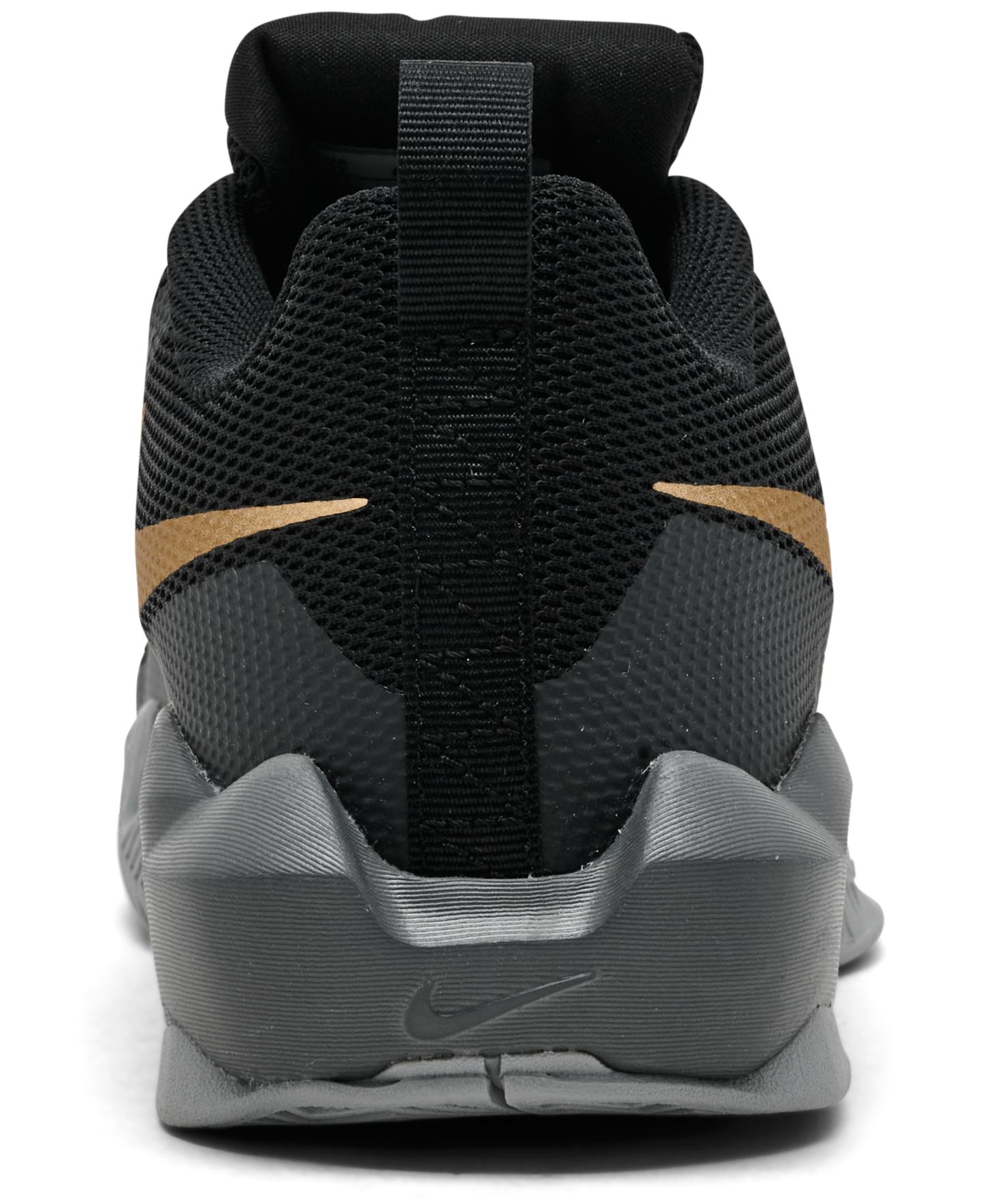 Кроссовки Nike S.T. Dynamite Basketball Sneakers from Finish Line для мальчиков, цвет: Чёрный / Серый — фото 4