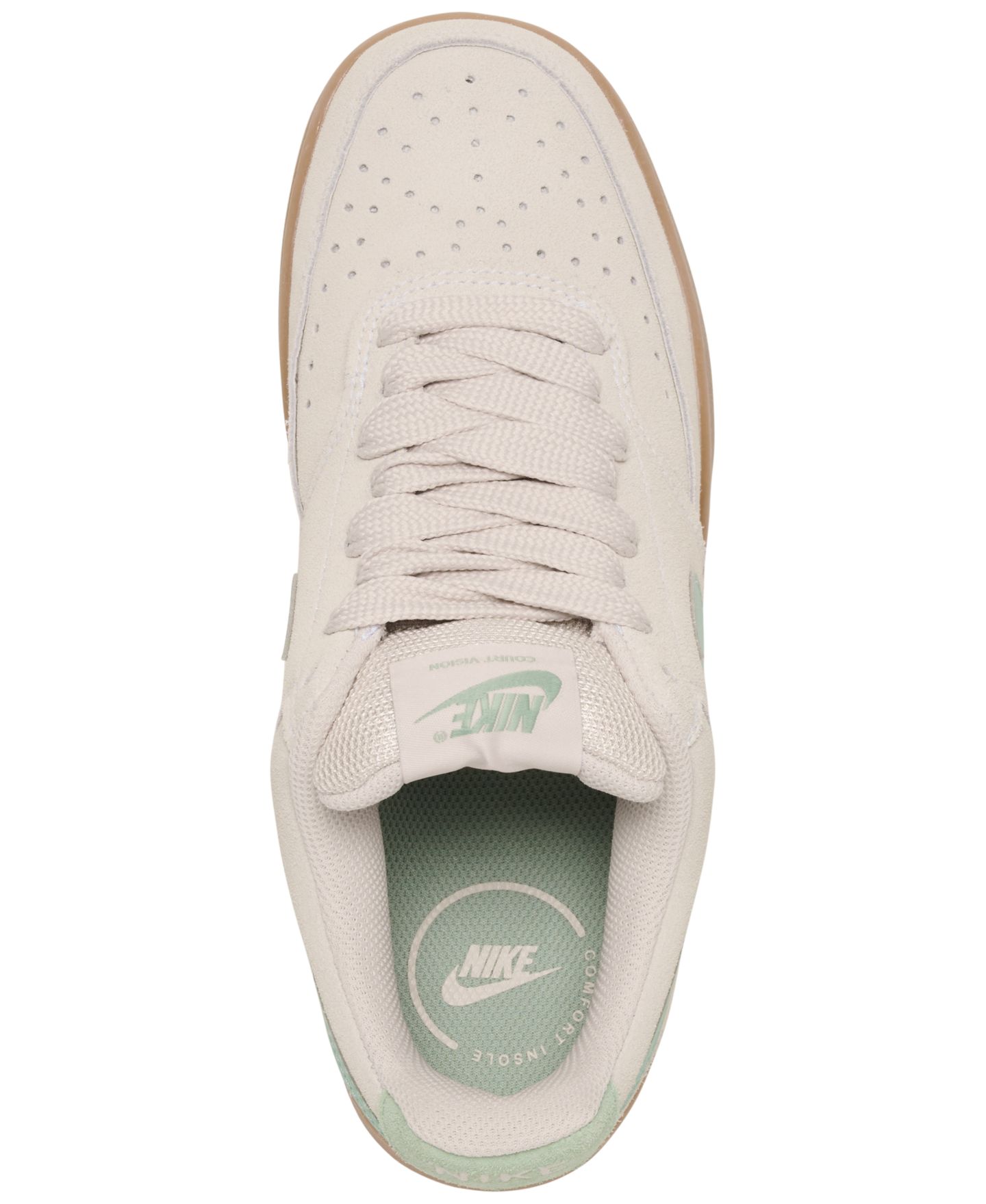 Женские кроссовки Nike Court Vision Low Casual, цвет: Белый — фото 5