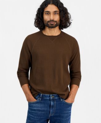 Men's Waffle-Knit Thermal Shirt
