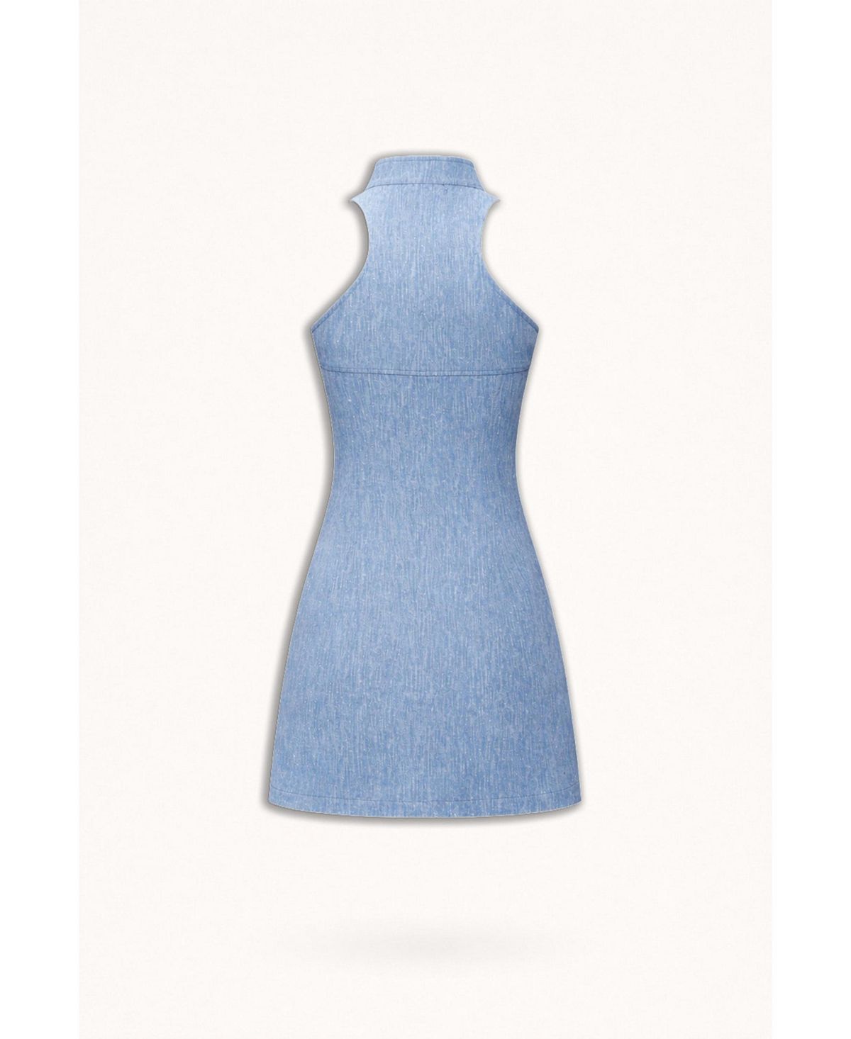NOCTURNE Women's Pocket and Stone Detail Halter neck Mini Dress view 6 — MAYCSS fashion products