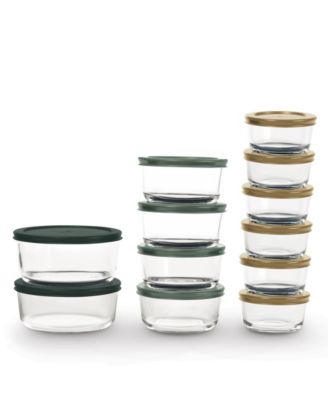 Glass 24-Piece Food Storage Set