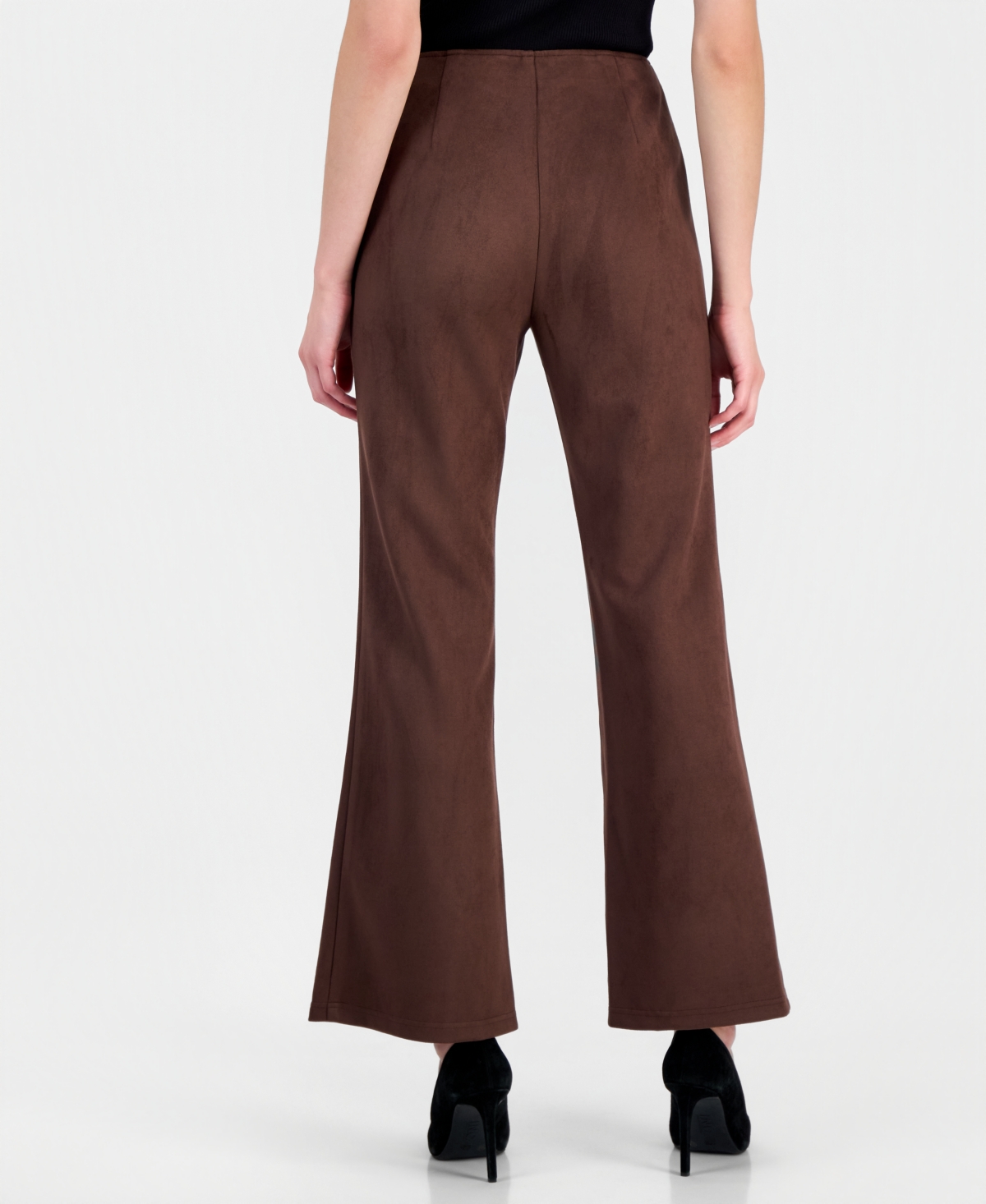 T Tahari Women's High-Waisted Flare-Leg Pants