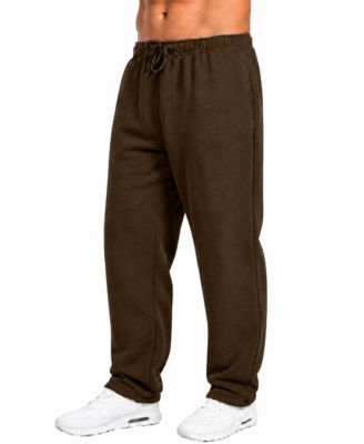Men's Classic Open-Bottom Fleece Sweatpants