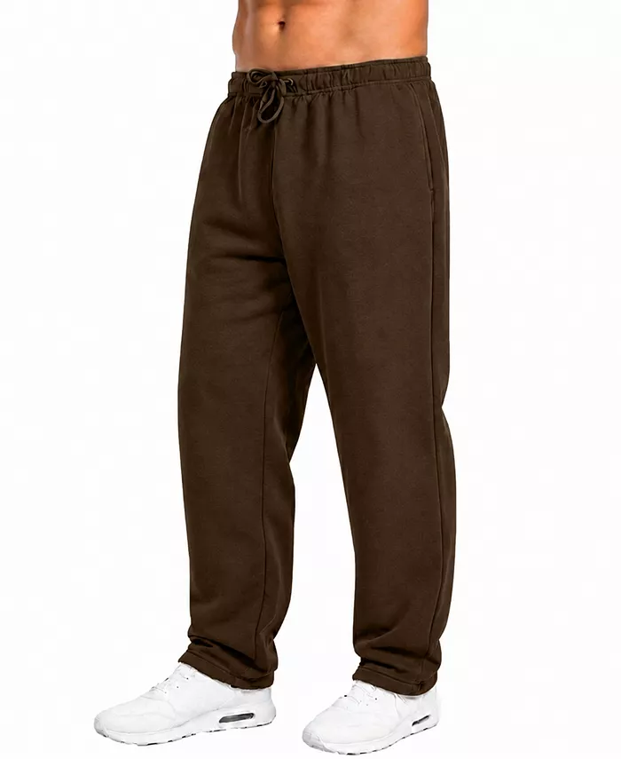 Men's Classic Open-Bottom Fleece Sweatpants - thumbnail 9