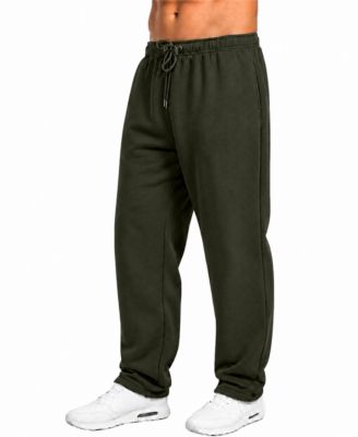 Men's Classic Open-Bottom Fleece Sweatpants