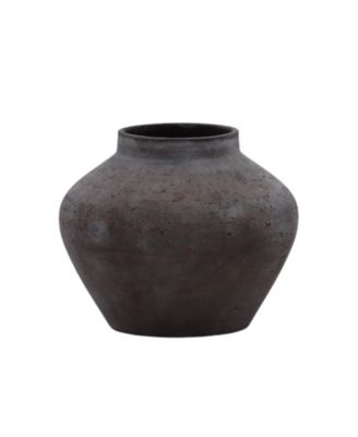 Selene Cement Outdoor Vase