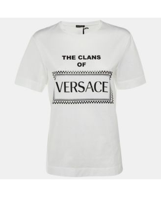 Women's The Clans of Versace Cotton Crew Neck T-Shirt