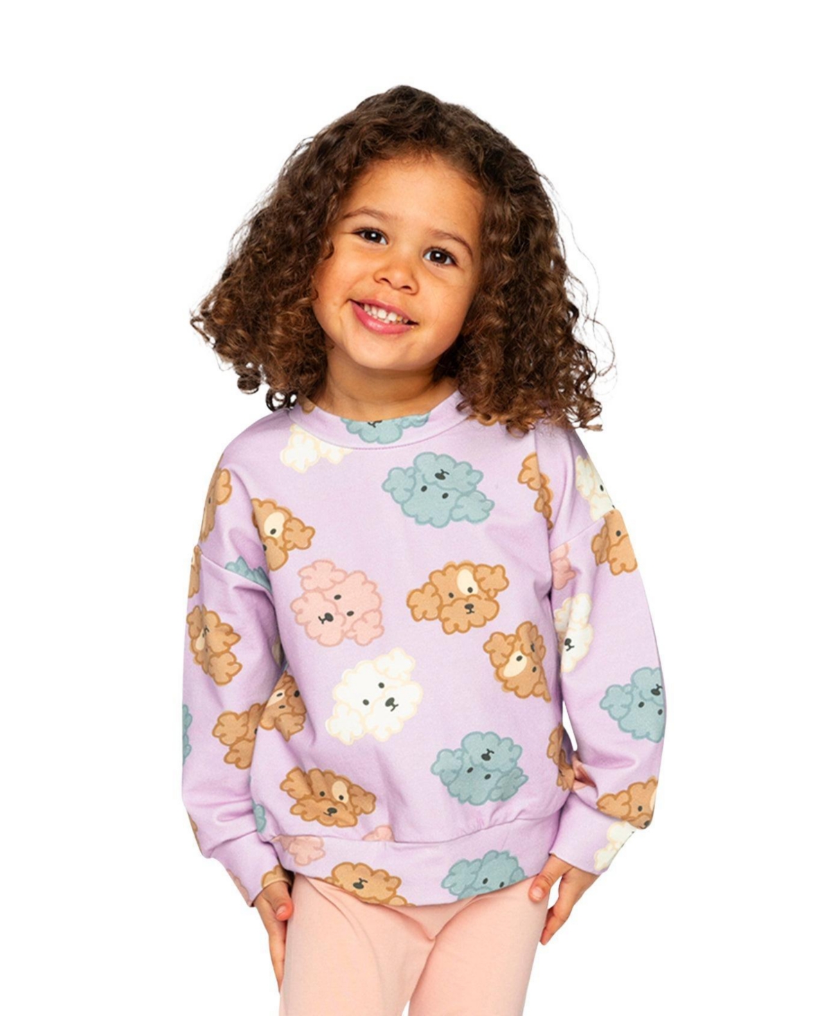 Deux par Toddler Girls' (2T-5T) Printed Sweatshirt