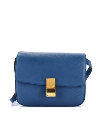Medium Classic Box Bag Grainy Leather